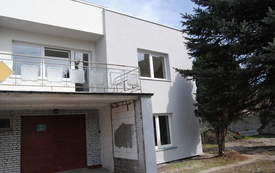 Poświęcenie nowych mieszkań we Włoszczowie przy ul. Sobieskiego. 20