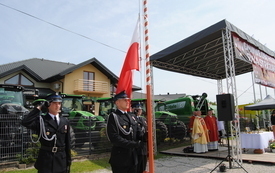 Uroczystości strażackie w Woli Wiśniowej. 105
