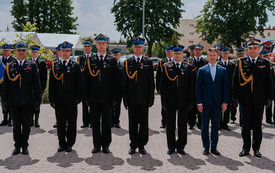 Uroczysty apel z&nbsp;okazji Powiatowych Obchod&oacute;w Dnia Strażaka. 2