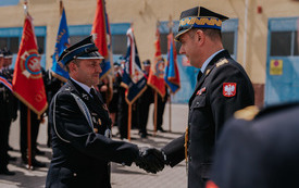 Uroczysty apel z&nbsp;okazji Powiatowych Obchod&oacute;w Dnia Strażaka. 4