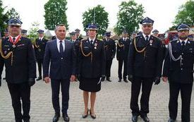Uroczysty apel z&nbsp;okazji Powiatowych Obchod&oacute;w Dnia Strażaka. 17