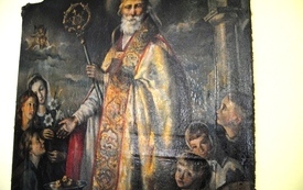 Obraz św. Mikołaja.