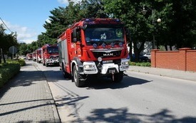 Gmine Zawody Sportowo -  Pożarnicze na stadionie OSiR we Włoszczowie 2 lipca 2023 r. 9
