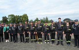 Gmine Zawody Sportowo -  Pożarnicze na stadionie OSiR we Włoszczowie 2 lipca 2023 r. 16