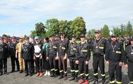 Gmine Zawody Sportowo -  Pożarnicze na stadionie OSiR we Włoszczowie 2 lipca 2023 r. 31