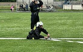 Gmine Zawody Sportowo -  Pożarnicze na stadionie OSiR we Włoszczowie 2 lipca 2023 r. 36