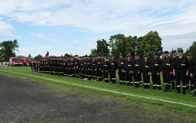 Gmine Zawody Sportowo -  Pożarnicze na stadionie OSiR we Włoszczowie 2 lipca 2023 r. 37