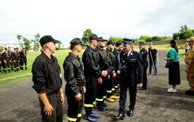Gmine Zawody Sportowo -  Pożarnicze na stadionie OSiR we Włoszczowie 2 lipca 2023 r. 41