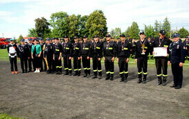 Gmine Zawody Sportowo -  Pożarnicze na stadionie OSiR we Włoszczowie 2 lipca 2023 r. 44