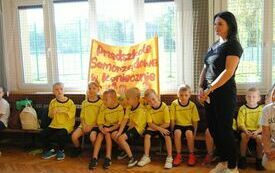 Rywalizacja w gminnym etapie III Świętokrzyskiej Olimpiady Przedszkolaka. 27