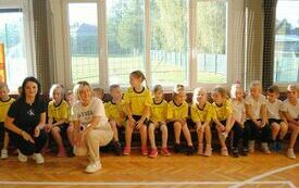 Rywalizacja w gminnym etapie III Świętokrzyskiej Olimpiady Przedszkolaka. 28