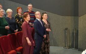 Wspaniała polska śpiewaczka operowa i operetkowa Grażyna Brodzińska była gwiazdą koncertu we Włoszczowie. 9