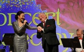 Wspaniała polska śpiewaczka operowa i operetkowa Grażyna Brodzińska była gwiazdą koncertu we Włoszczowie. 11