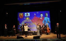 Wspaniała polska śpiewaczka operowa i operetkowa Grażyna Brodzińska była gwiazdą koncertu we Włoszczowie. 12