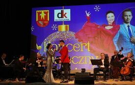 Wspaniała polska śpiewaczka operowa i operetkowa Grażyna Brodzińska była gwiazdą koncertu we Włoszczowie. 16