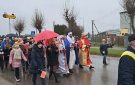 Włoszczowa 6 stycznia 2024. Orszak Trzech Kr&oacute;li. 29