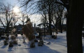 Włoszczowa 8 stycznia 2024. Zimowy rynek. 2