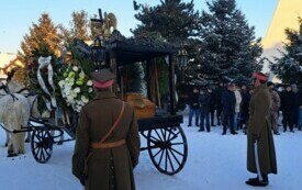 Uroczystości pogrzebowe śp. Roberta Jedliczki. 1