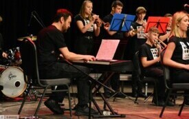 Włoszczowski Band na eliminacjach konkursowych w Skarżysku - Kamiennej. 4