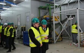 We Włoszczowie powstała wielka hala, z nowoczesną linią segregacji odpad&oacute;w.  15