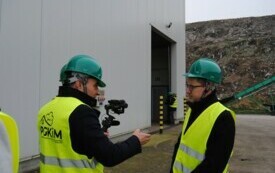 We Włoszczowie powstała wielka hala, z nowoczesną linią segregacji odpad&oacute;w.  20