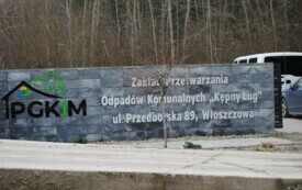 We Włoszczowie powstała wielka hala, z nowoczesną linią segregacji odpad&oacute;w.  39