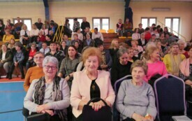 Włoszczowa 10 marca 2024. Gminny Dzień Kobiet w hali OSiR. 26