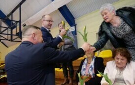 Włoszczowa 10 marca 2024. Gminny Dzień Kobiet w hali OSiR. 34