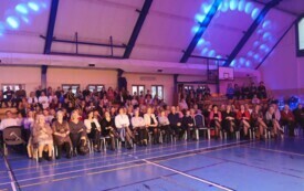 Włoszczowa 10 marca 2024. Gminny Dzień Kobiet w hali OSiR. 36