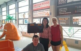 Na pływalni Nemo zakończył się na remont zjeżdżalni wodnej wraz z regeneracją wanny hamownej. 5