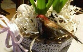 Ozdoby wielkanocne wykonane przez Panie z Koła Gospodyń Wiejskich w Bebelnie. 4