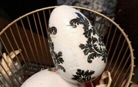 Ozdoby wielkanocne wykonane przez Panie z Koła Gospodyń Wiejskich w Bebelnie. 26