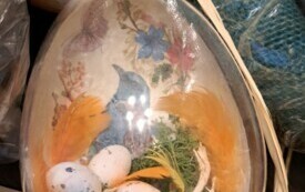 Ozdoby wielkanocne wykonane przez Panie z Koła Gospodyń Wiejskich w Bebelnie. 35