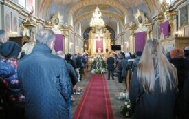 Pożegnanie Bolesława Błońskiego, emerytowanego nauczyciela i wychowawcy. 1