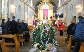 Pożegnanie Bolesława Błońskiego, emerytowanego nauczyciela i wychowawcy. 5