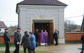 Pożegnanie Bolesława Błońskiego, emerytowanego nauczyciela i wychowawcy. 11