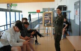 W Powiatowym Centrum Rekreacyjno - Kulturalnym rozpoczęła się dziasiaj kwalifikacja wojskowa. 5