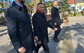 Wizyta wicepremiera Władysława Kosiniaka - Kamysza we Włoszczowie. 20