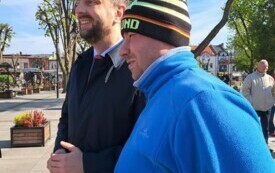 Wizyta wicepremiera Władysława Kosiniaka - Kamysza we Włoszczowie. 21