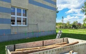Rozpoczęcie prac przy budowie samorządowego żłobka w Łachowie. 5