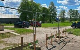 Rozpoczęcie prac przy budowie samorządowego żłobka w Łachowie. 6