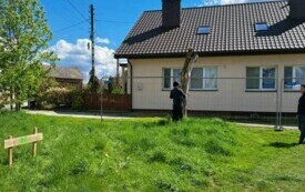 Rozpoczęcie prac przy budowie samorządowego żłobka w Łachowie. 9