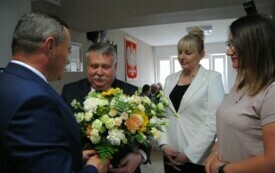 Grzegorz Dziubek złożył ślubowanie 7 maja. Został burmistrzem Włoszczowy po raz trzeci. 3