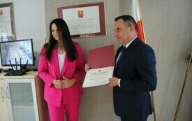 Grzegorz Dziubek złożył ślubowanie 7 maja. Został burmistrzem Włoszczowy po raz trzeci. 8