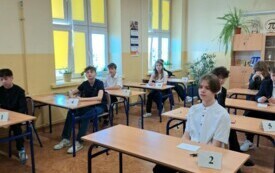 Egzamin &oacute;smoklasisty w szkołach gminy Włoszczowa. SP nr 1