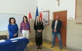 Egzamin &oacute;smoklasisty z matematyki w gminnych szkołach. 1