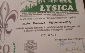 3 lipca 2024 r. odeszła zasłużona włoszczowska pielęgniarka i harcerka. 12