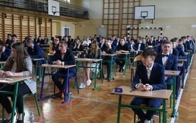 Egzaminy maturalne 2022. ZS nr3 we Włoszczowie 1