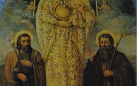 Kult maryjny we Włoszczowie na przestrzeni dziej&oacute;w w ikonografii.