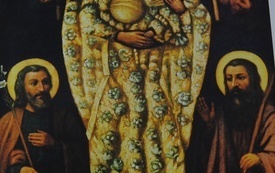 Kult maryjny we Włoszczowie na przestrzeni dziej&oacute;w w ikonografii.